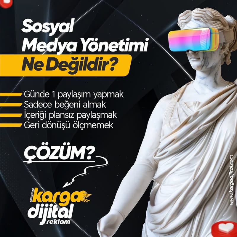 Karga Dijital Instagram paylaşımı